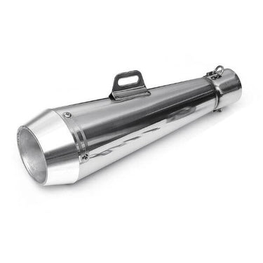 Silencieux Moto Universel Scrambler Chrome